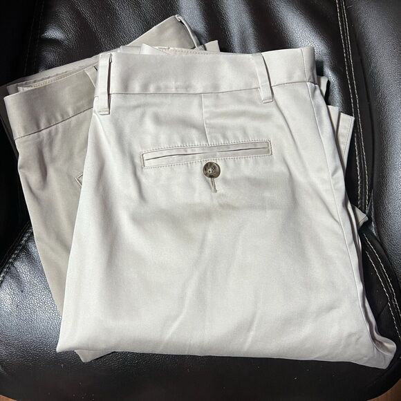 Bonobos Other - Lot Of 2 Bonobos Men’s Weekday Trouser Pants Beige/Khaki Size 31x34